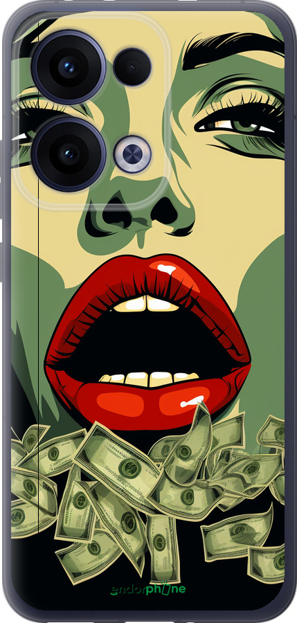 Силиконовый чехол Big money 2 для Oppo Reno13 5G - 5668u-3944 изображение 