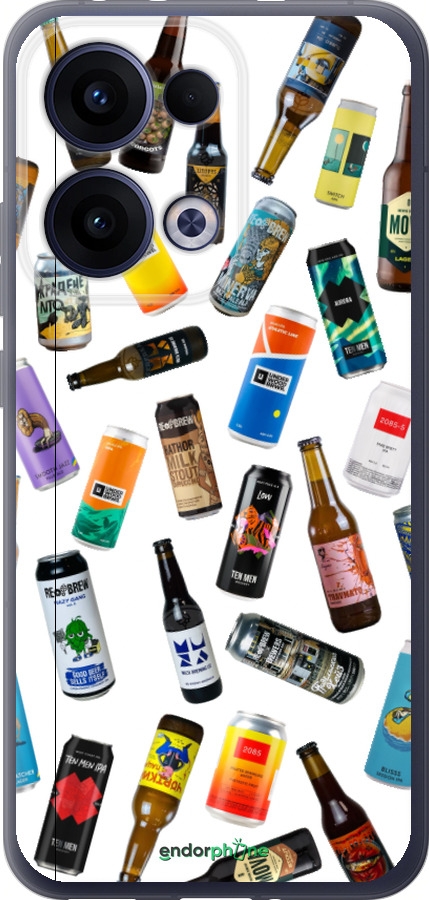 Силиконовый чехол Броварни UA для Oppo Reno13 5G - 5877u-3944 изображение 