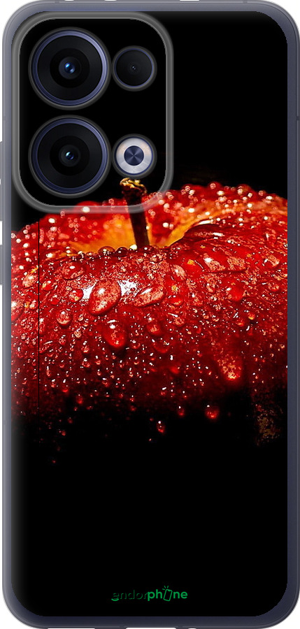 Силиконовый чехол Яблоко для Oppo Reno13 5G - 6022u-3944 изображение 