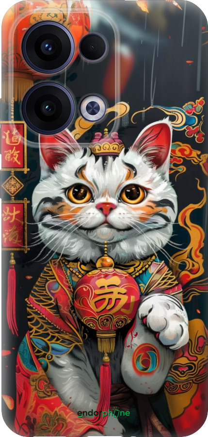 Силиконовый чехол China Cat v2 для Oppo Reno13 5G - 6135u-3944 изображение 