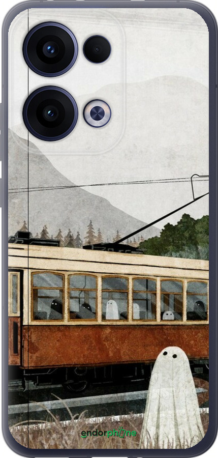 Силиконовый чехол Призрак 2 для Oppo Reno13 5G - 6247u-3944 изображение 