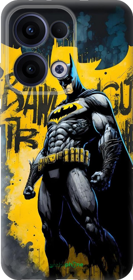 Силиконовый чехол Бетмен для Oppo Reno13 5G - 6290u-3944 изображение 