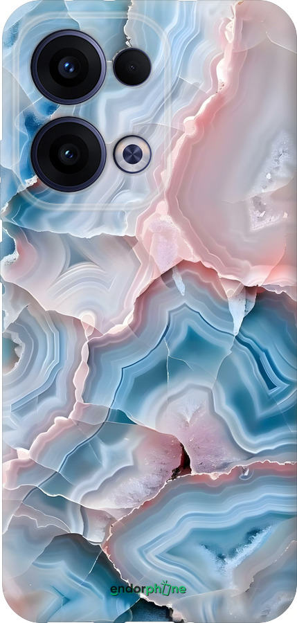 Силиконовый чехол Мрамор для Oppo Reno13 5G - 6306u-3944 изображение 