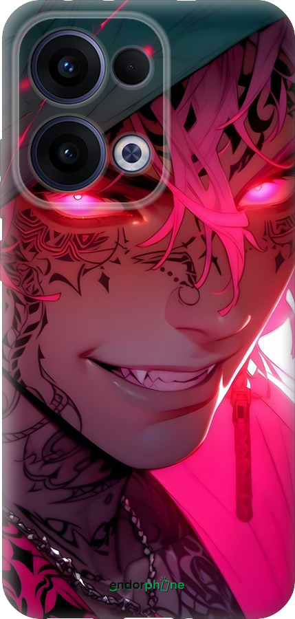 Силіконовий чехол Аніме демон 3 для Oppo Reno13 5G - 6313u-3944 изображение 