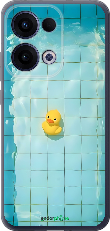 Силиконовый чехол Утенок для Oppo Reno13 5G - 6323u-3944 изображение 