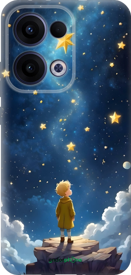 Силиконовый чехол Маленький принц для Oppo Reno13 5G - 6326u-3944 изображение 