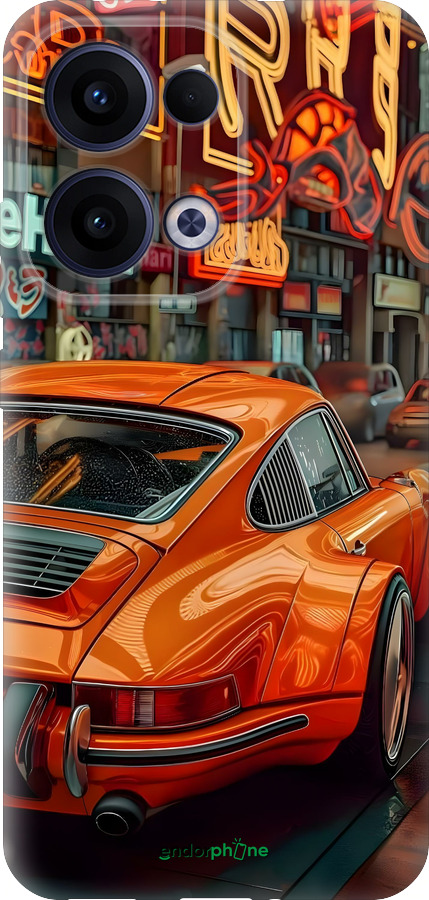 Силіконовий чехол Порше для Oppo Reno13 5G - 6334u-3944 изображение 