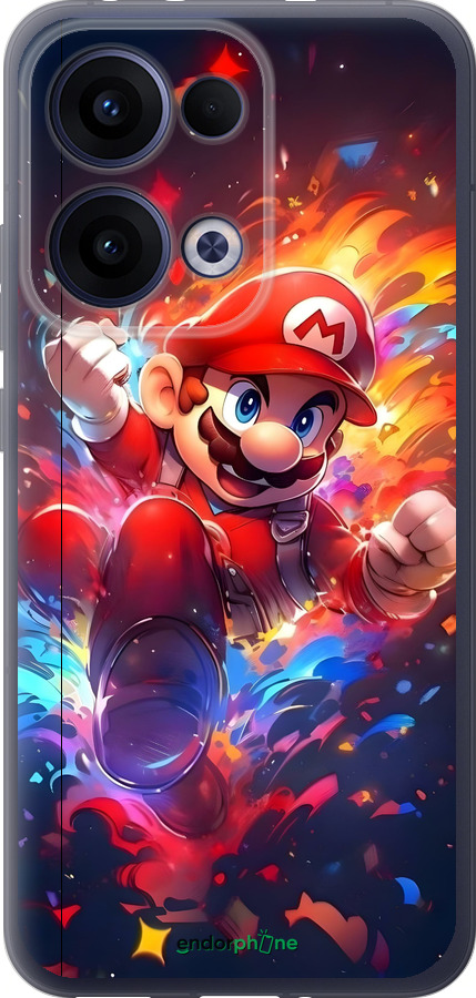 Силиконовый чехол Супер Марио для Oppo Reno13 5G - 6342u-3944 изображение 