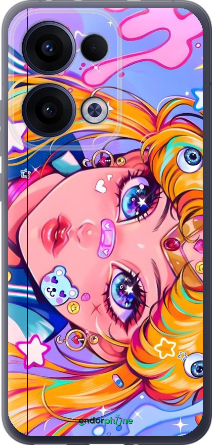 Силиконовый чехол Сейлор Мун 4 для Oppo Reno13 5G - 6353u-3944 изображение 