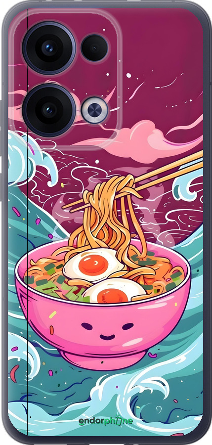 Силиконовый чехол Рамен для Oppo Reno13 5G - 6360u-3944 изображение 