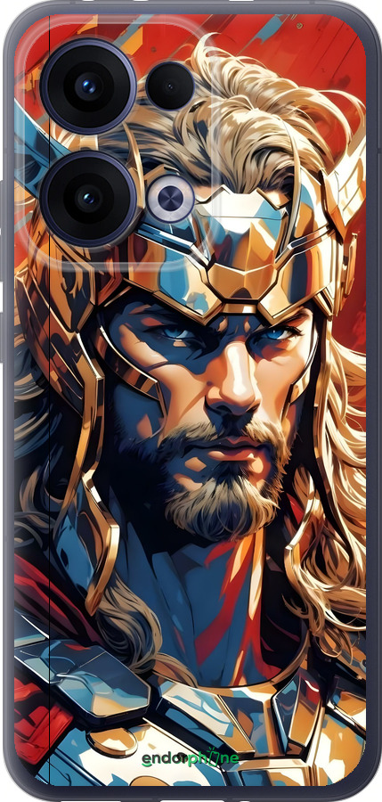 Силиконовый чехол Тор для Oppo Reno13 5G - 6384u-3944 изображение 