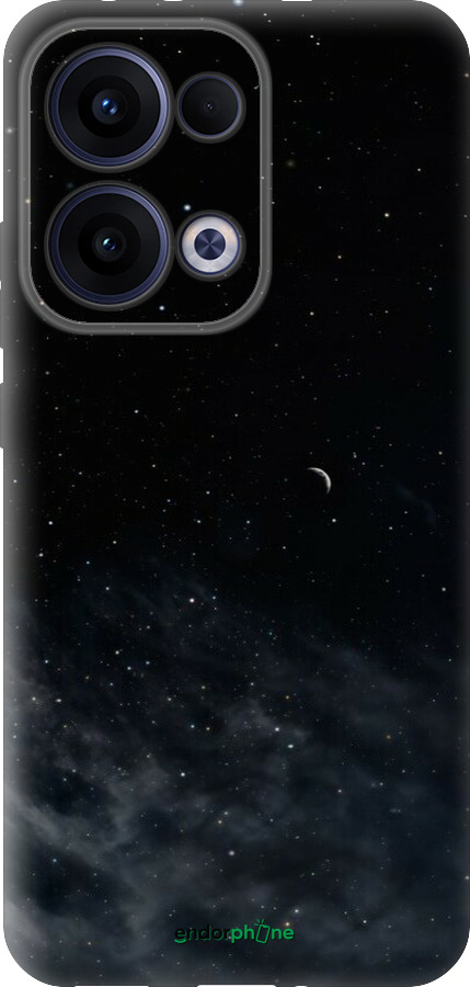 Силиконовый чехол Ночное небо для Oppo Reno13 5G - 6451u-3944 изображение 