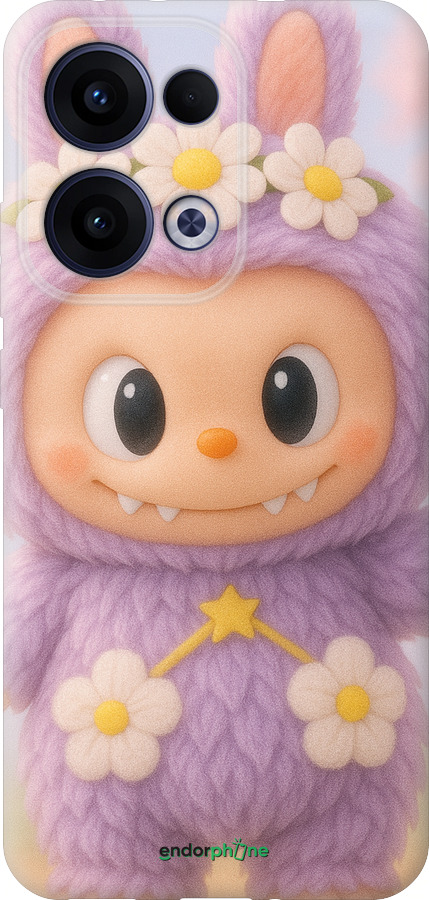 Силиконовый чехол Лабубу 1 для Oppo Reno13 5G - 6709u-3944 изображение 