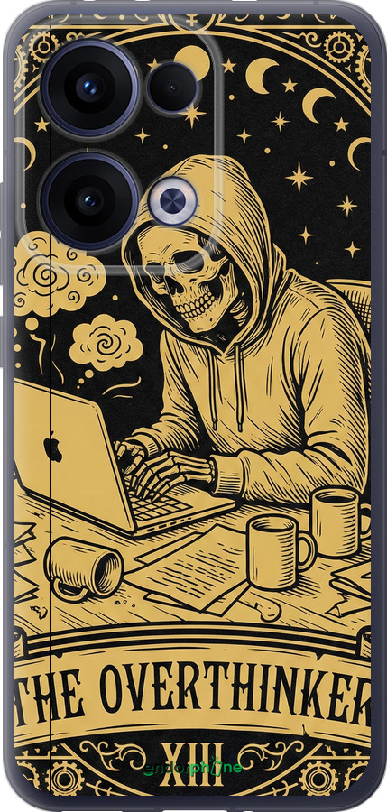 Силиконовый чехол The Overthinker для Oppo Reno13 5G - 6774u-3944 изображение 