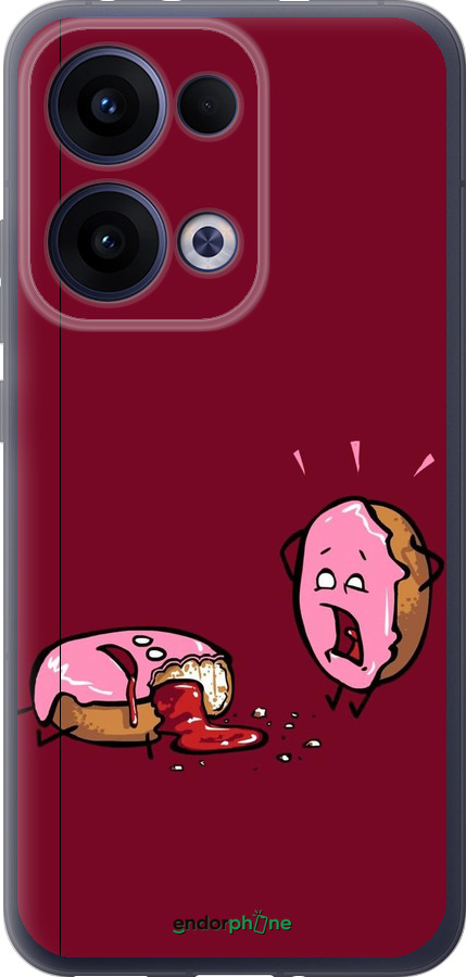 Силиконовый чехол Печенье для Oppo Reno13 5G - 911u-3944 изображение 