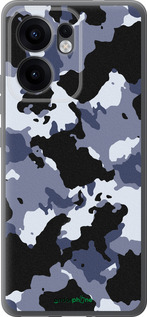 Силиконовый чехол Камуфляж v4 для Oppo Reno13 F 5G / Reno13 F 4G - 1182u-3955 изображение 