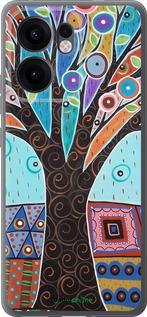 Силіконовий чехол Арт-дерево для Oppo Reno13 F 5G / Reno13 F 4G - 4008u-3955 изображение 