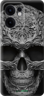 Силиконовый чехол skull-ornament для Oppo Reno13 F 5G / Reno13 F 4G - 4101u-3955 изображение 