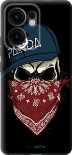 Силіконовий чехол Череп в кепці для Oppo Reno13 F 5G / Reno13 F 4G - 4127u-3955 изображение 