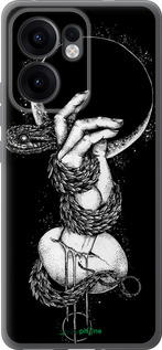 Силиконовый чехол Змея в руке для Oppo Reno13 F 5G / Reno13 F 4G - 4149u-3955 изображение 