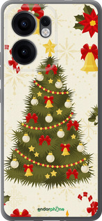 Силиконовый чехол Новогодняя елка для Oppo Reno13 F 5G / Reno13 F 4G - 4198u-3955 изображение 