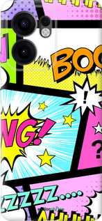Силиконовый чехол Комикс 1 для Oppo Reno13 F 5G / Reno13 F 4G - 4407u-3955 изображение 