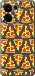 Силіконовий чехол Піца для Oppo Reno13 F 5G / Reno13 F 4G - 4408u-3955 изображение 