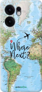 Силиконовый чехол Путешествие для Oppo Reno13 F 5G / Reno13 F 4G - 4503u-3955 изображение 