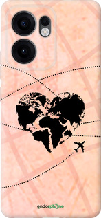 Силиконовый чехол Путешествуй для Oppo Reno13 F 5G / Reno13 F 4G - 4607u-3955 изображение 