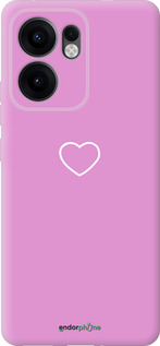 Силиконовый чехол Сердце 2 для Oppo Reno13 F 5G / Reno13 F 4G - 4863u-3955 изображение 