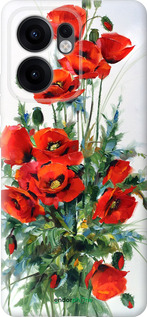 Силиконовый чехол Маки для Oppo Reno13 F 5G / Reno13 F 4G - 523u-3955 изображение 