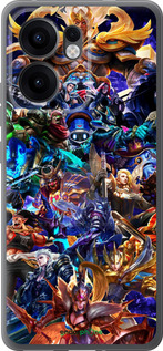 Силиконовый чехол № 5375 для Oppo Reno13 F 5G / Reno13 F 4G - 5375u-3955 изображение 