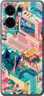 Силиконовый чехол № 5393 для Oppo Reno13 F 5G / Reno13 F 4G - 5393u-3955 изображение 