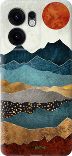 Силиконовый чехол Закат горы для Oppo Reno13 F 5G / Reno13 F 4G - 5434u-3955 изображение 