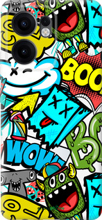 Силіконовий чехол Стікери v4 для Oppo Reno13 F 5G / Reno13 F 4G - 5508u-3955 изображение 