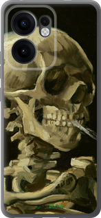 Силиконовый чехол Винсент Ван Гог. Череп для Oppo Reno13 F 5G / Reno13 F 4G - 5544u-3955 изображение 