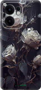 Силиконовый чехол Розы 2 для Oppo Reno13 F 5G / Reno13 F 4G - 5550u-3955 изображение 