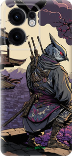 Силиконовый чехол Птица воин для Oppo Reno13 F 5G / Reno13 F 4G - 5587u-3955 изображение 