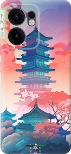 Силіконовий чехол Японія монастир для Oppo Reno13 F 5G / Reno13 F 4G - 5590u-3955 изображение 