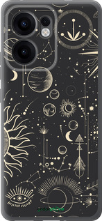 Силиконовый чехол Фаза луны для Oppo Reno13 F 5G / Reno13 F 4G - 5605u-3955 изображение 