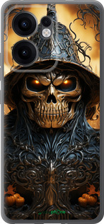 Силиконовый чехол Череп 2 для Oppo Reno13 F 5G / Reno13 F 4G - 5652u-3955 изображение 