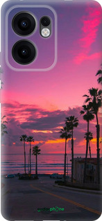 Силиконовый чехол Пальмы для Oppo Reno13 F 5G / Reno13 F 4G - 5873u-3955 изображение 