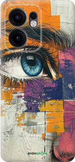 Силиконовый чехол Цветная фреска для Oppo Reno13 F 5G / Reno13 F 4G - 6032u-3955 изображение 