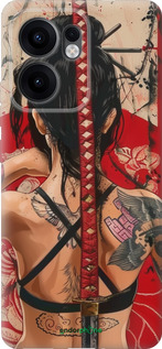 Силіконовий чехол Таємниця катани для Oppo Reno13 F 5G / Reno13 F 4G - 6074u-3955 изображение 