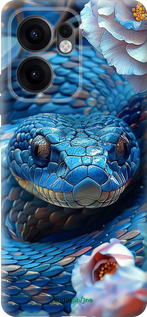 Силіконовий чехол Blue Snake для Oppo Reno13 F 5G / Reno13 F 4G - 6079u-3955 изображение 