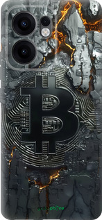 Силиконовый чехол Раскаленный биткойн для Oppo Reno13 F 5G / Reno13 F 4G - 6091u-3955 изображение 
