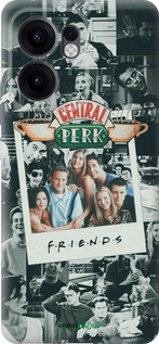 Силиконовый чехол Друзья для Oppo Reno13 F 5G / Reno13 F 4G - 6276u-3955 изображение 