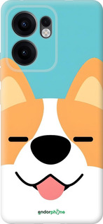Силіконовий чехол Корги для Oppo Reno13 F 5G / Reno13 F 4G - 6280u-3955 изображение 