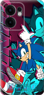 Силиконовый чехол Соник для Oppo Reno13 F 5G / Reno13 F 4G - 6284u-3955 изображение 