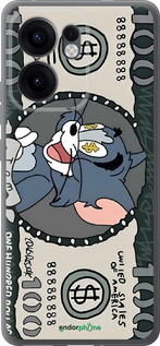 Силиконовый чехол Том и джерри для Oppo Reno13 F 5G / Reno13 F 4G - 6291u-3955 изображение 